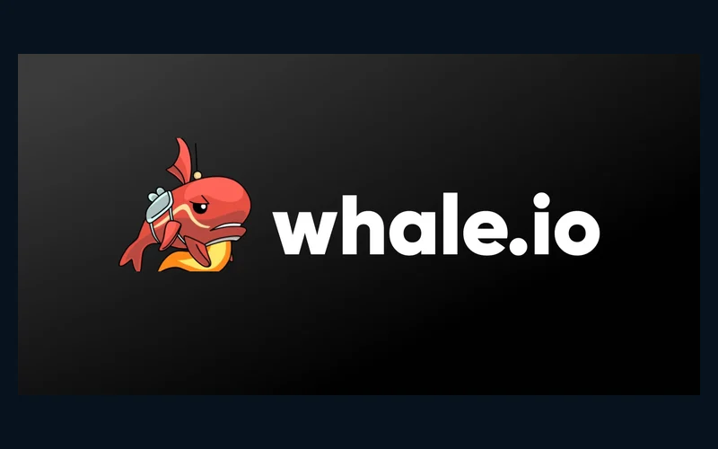 Whale.io crypto casino logo